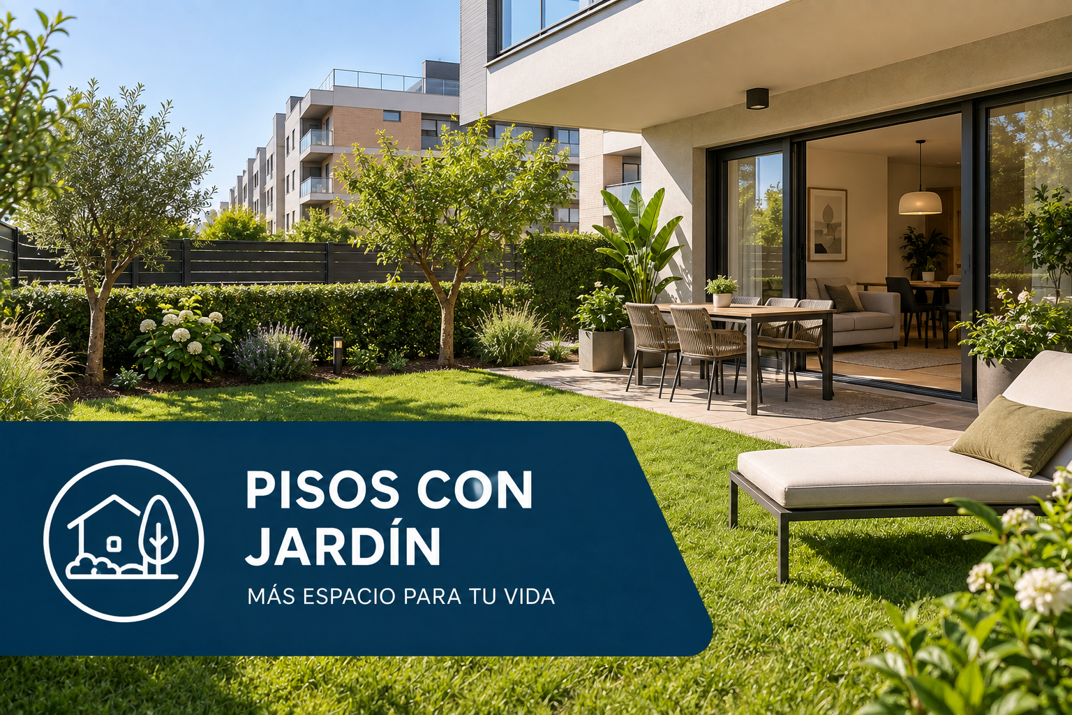 Pisos Con Jardín